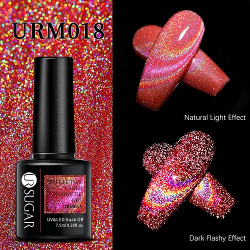 UR SUGAR Gel Nagellack Glitzer Magnetisch Wärme Reflektierend UV LED Nail Art - Bild 133 von 196