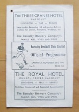 BARNSLEY v CHESTERFIELD 1946/1947 *Good Condition Football Programme*