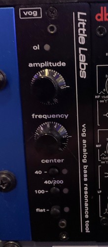 Little Labs VOG Analogue Bass Resonance Tool 500 series
