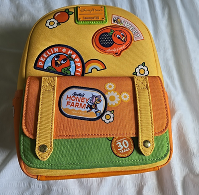 New 2025 Disney Loungefly Orange Bird 30th EPCOT Flower  display picture 1