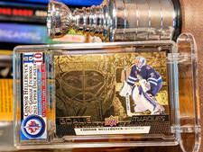 Connor Hellebuyck 2025-26 Upper Deck TH Goalie Etchings Gold Foil #DC-26 HHA 10