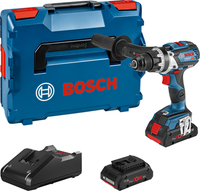Bosch GSR 18V-110 C Akku-Bohrschrauber + 2X 4,0Ah Akkus + LadegeräT, 06019G010A