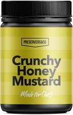 Crunchy Honey Mustard 1kg - Made in Scotland, Wholegrain,Honey-Infused Delight 