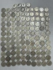 Roosevelt Silver Dimes Lot of 124 (1946-1956)Circulated 10C Coins Various Years