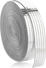 Disco Ball Mirror Tiles Self Adhesive Disco Ball Tapes Stickers Small Square Mir