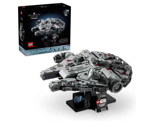 LEGO Star Wars Millennium Falcon 25th Anniversary Buildable Starship Model 75375