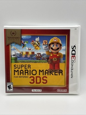 Super Mario Maker for 3DS - Nintendo Selects Edition - Nintendo 3DS New Sealed!!