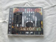 HATE SQUAD-" I.Q. ZERO" CD 1ST PRESS 1995