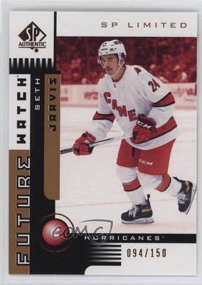 2021 SP Authentic 2001-02 Retro Future Watch Limited Seth Jarvis Rookie RC 17p7