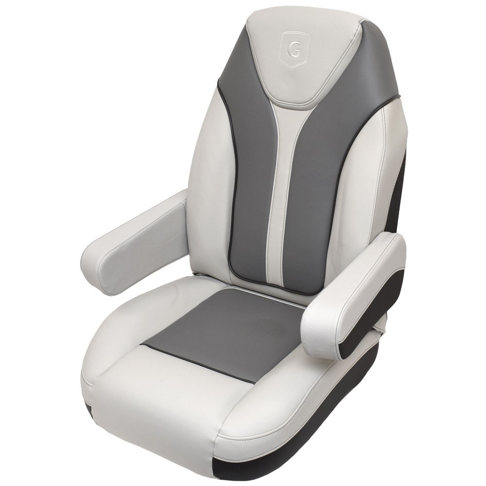 Godfrey Monaco Pontoon Boat Reclining Helm Seat 485962 | Grays | eBay