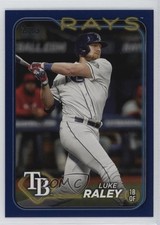 2024 Topps Series 1 Retail Royal Blue Luke Raley #181 fm0