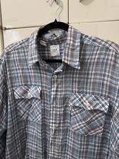 VTG 1980 Olympic Games Levi's Shirt Mens XL plaid long sleeves vintage hipster