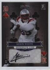 2023 Wild 5 Card Draw Stacked Deck 1/1 Keion White #SD-KWA Rookie Auto RC 16wc. rookie card picture