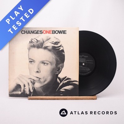 David Bowie ChangesOneBowie A-1 B-1 Reissue Bilbo LP Vinyl Record - VG+/EX