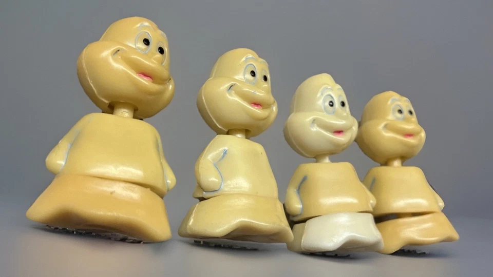 Decoração de bolo/mesa cabeça de bobble fantasma quadrinhos 4 vintage Halloween/festa de aniversário - Imagem 3 de 4