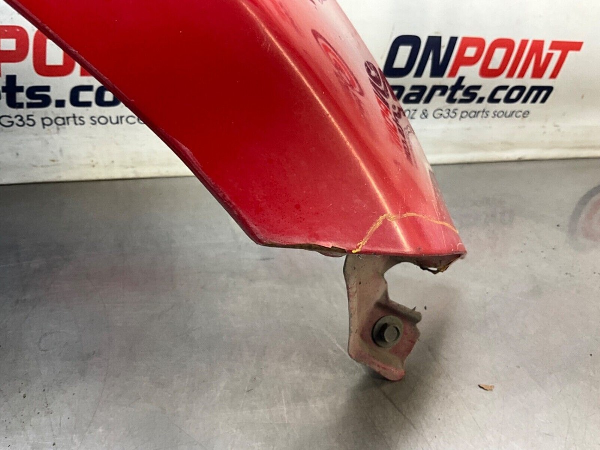 03-09 Nissan 350Z Front Fender Red/AX6 Passenger Right F3100CD0MA