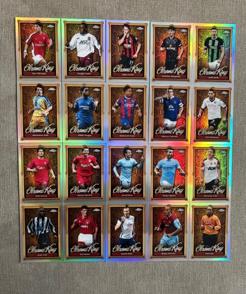 TOPPS Premier League 2026 Chrome King - Choose Your Own Chrome Kings & Gold Lion - Image 2 of 2