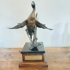 Ducks Unlimited Bronze Statue "Sprig" 75th Anniversary