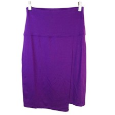 NWT Athleta Women's Seaside Fold Skirt Faux Wrap Purple XS Stretch Activewear