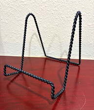 Lot de 9 supports de plaque en fil noir - Petits.