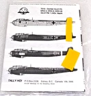 Tally HO Decal 72010 1/72 Luftwaffe Dornier Do-217 217E 217M Decal Sheet