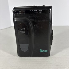 Radio Shack AM/FM Cassette Player SCP-66 Works Tested