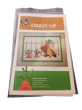 Carrot Top Bunny Quilt Pattern Size 30.5 x 25...