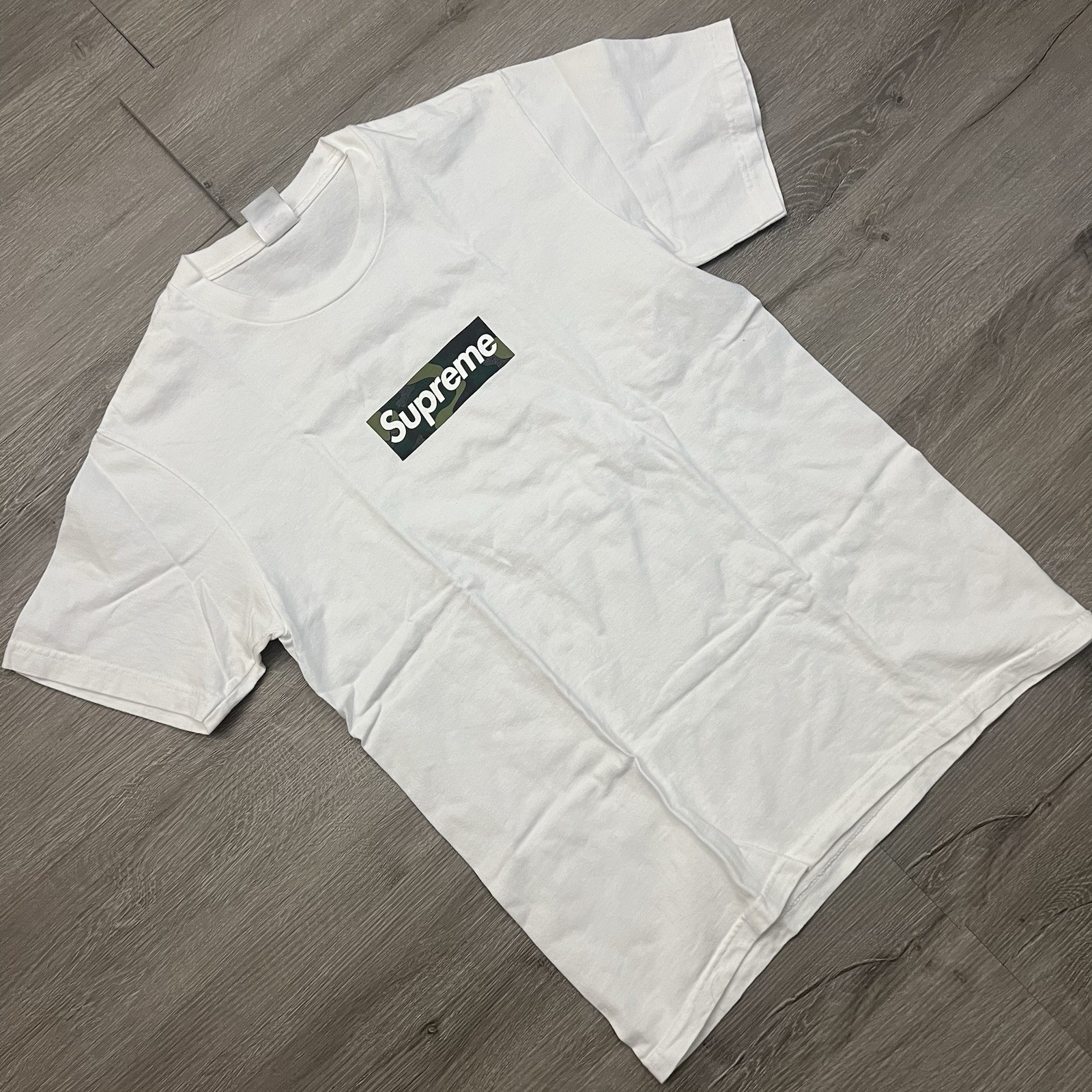 Supreme Camo Box Logo Tee Size Small - Gem