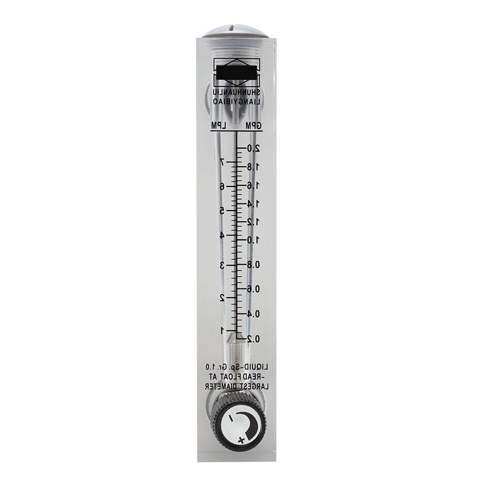 LZM-15T Acrylic Flowmeter Lightweight Easily Read For Liquid Measurement