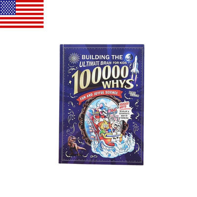 100000 Whys Kids Science Book English STEM Learning Fun Educational Cartoon Book