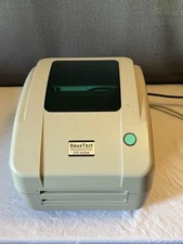 OausTect Thermal Barcode Label Printer OT-425A W/ All Cords Tested Works Nice