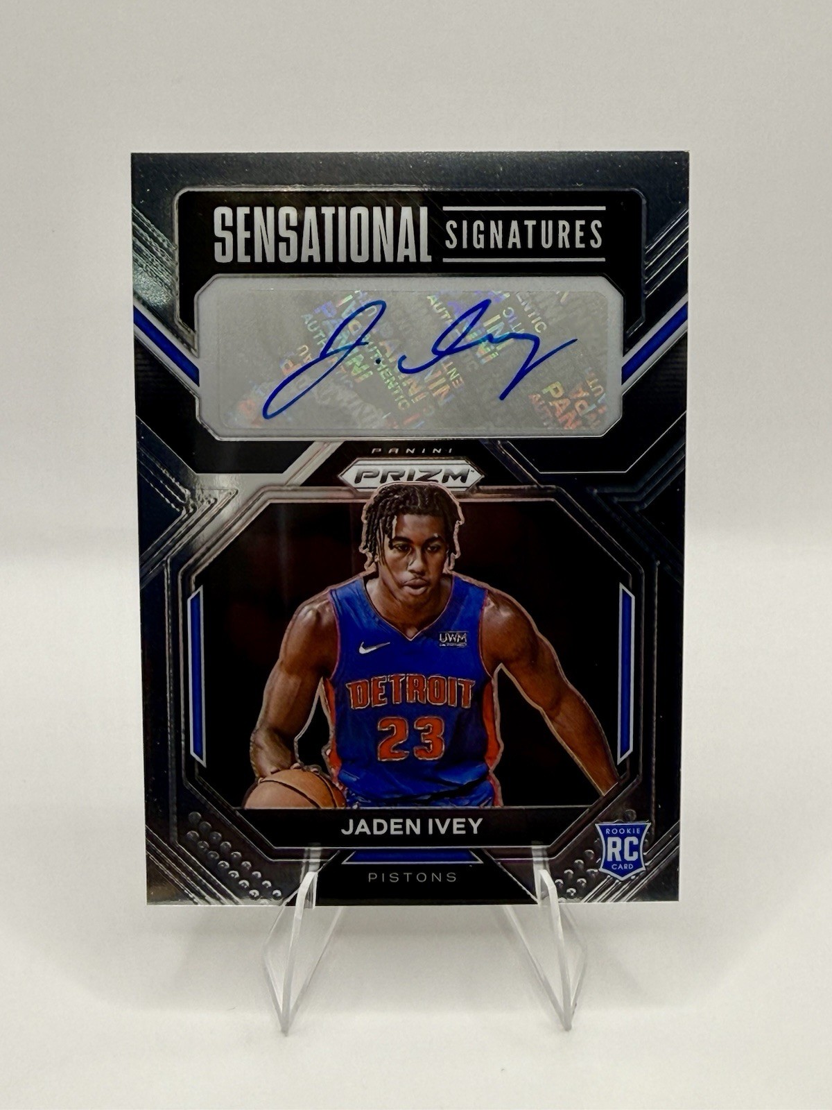 2022 Prizm - Sensational Signatures Jaden Ivey #SS-JI Rookie Auto! CLEAN!