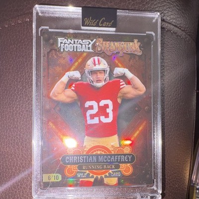 Wild Card Christian McCaffrey Fantasy Football Steampunk 2026 FSPOG03-CM 6/10