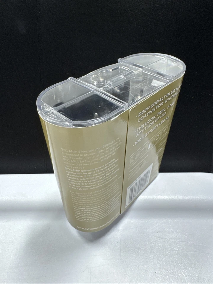 Juego de 2 bombillas halógenas doradas SYLVANIA 9007 SilverStar zXe selladas de gama alta Foto 3 de 4