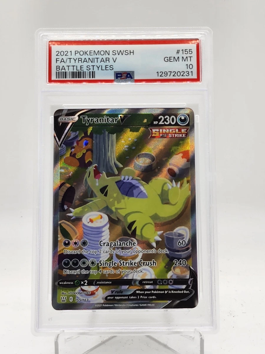 Tyranitar V Pokémon TCG Cards for sale | eBay