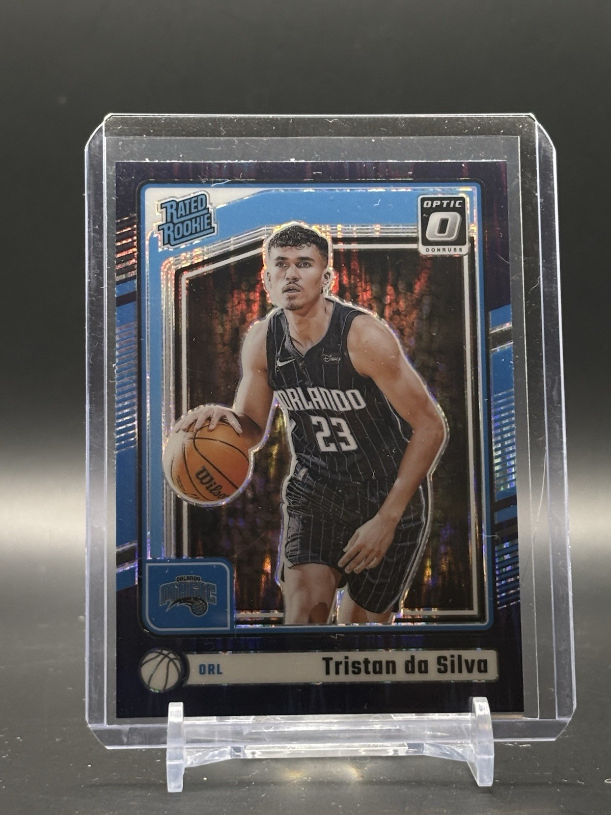 2024-25 Donruss Optic #260 Tristan da Silva Purple Shock