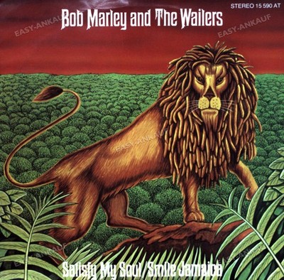 Bob Marley - Satisfy My Soul Germany 7'' 1978 (VG+) '