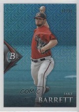 2014 Bowman Platinum Chrome Prospects Japan Fractor 11/35 Jake Barrett 0f6