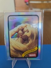2025 Topps Chrome Marvel Refractor Sandman #91