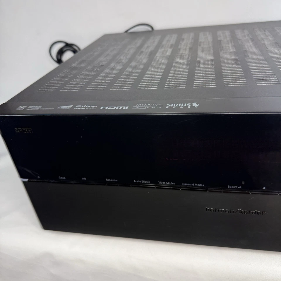 Harman Kardon AVR-2600 AV 7.1 Surround Sound Stereo Receiver No Remote Tested - Image 3 of 4