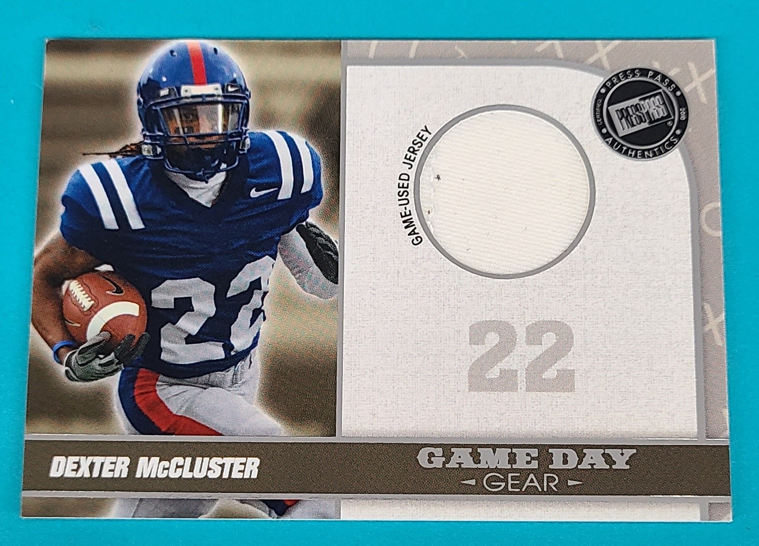 Dexter McCluster Press Pass PE #30 Base