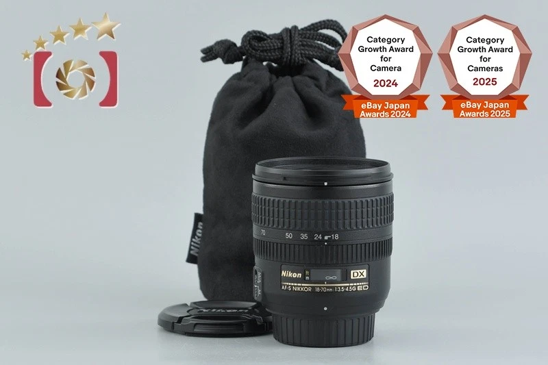 Nikon 18-70mm f/3.5-4.5 Camera Lenses for sale | eBay