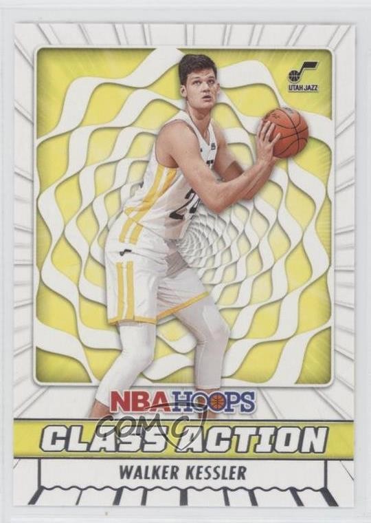2022-23 Panini NBA Hoops Class Action Walker Kessler #19 00gy
