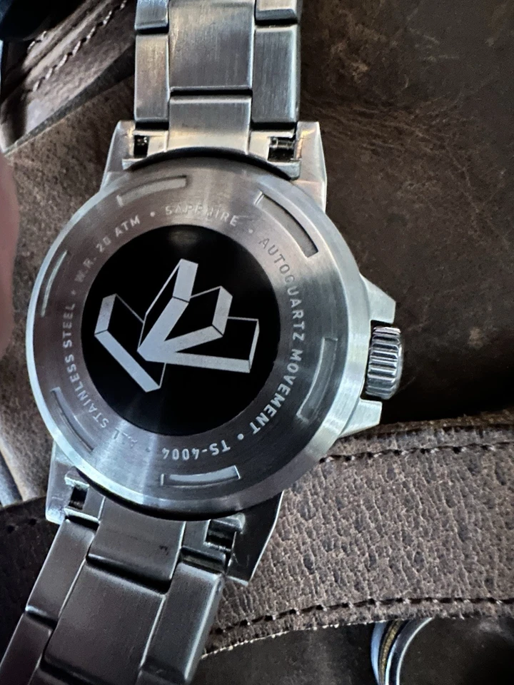 Reloj Tsovet SMT-DW42 GMT Híbrido Cinemático Automático Azul Rojo Edición Limitada Foto 4 de 4