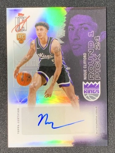2025 Topps Signature Nique Clifford Base (RAW)