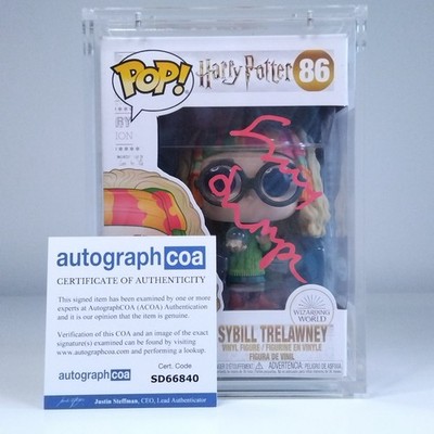 Funko Pop Autogramm signed Harry Potter Sybill Trelawney Emma Thompson ACOA #86