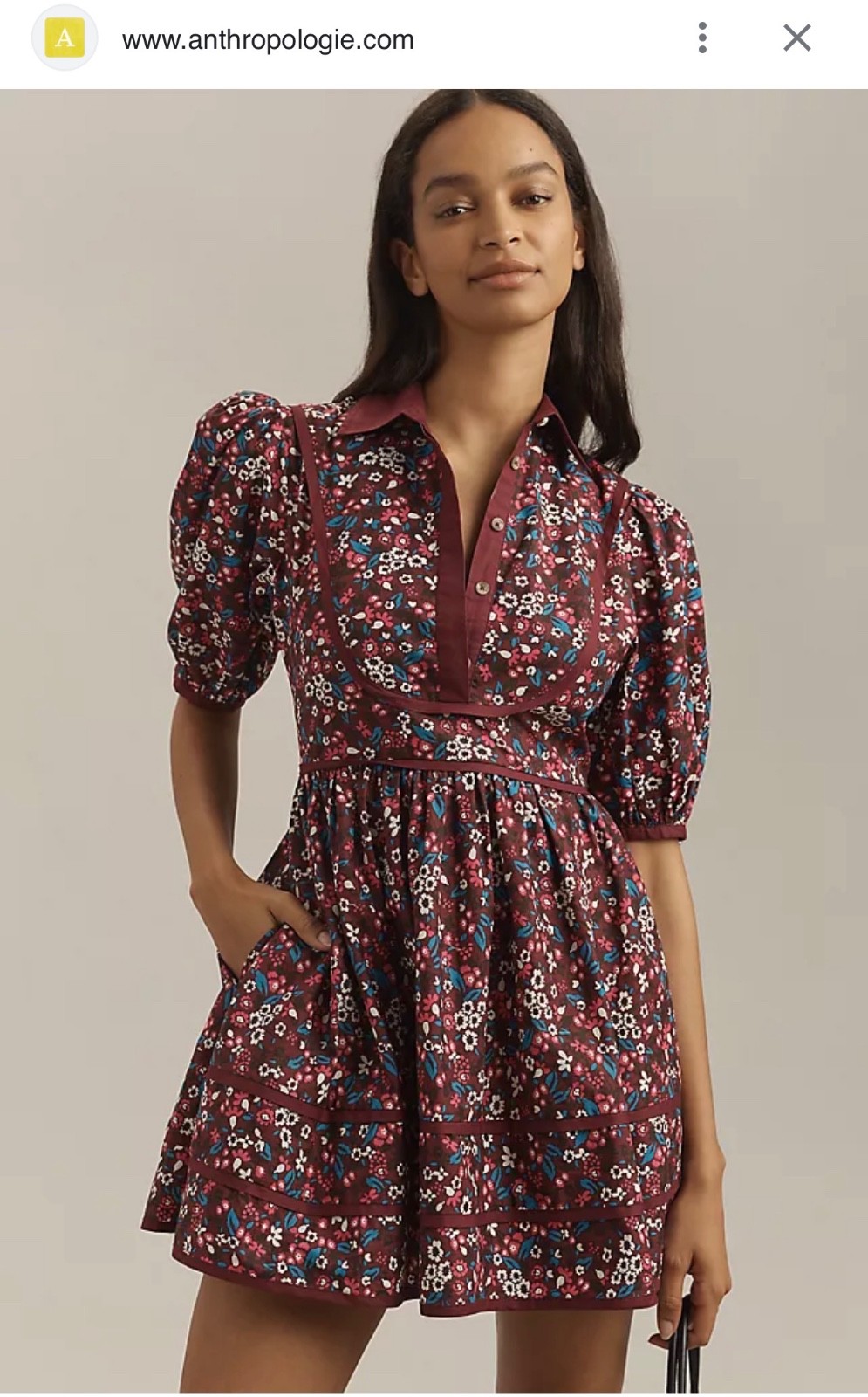 anthropologie plus size dress