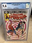 Amazing Spider-Man 201 CGC Graded 9.4 NM Punisher Marvel Comics 1980