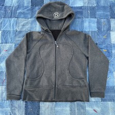 Lululemon Scuba zip up hoodie Size 12 Gray