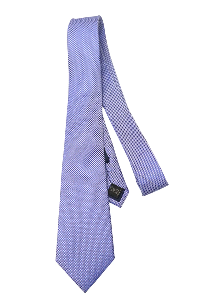 Daniel Hechter Corbata Hombre Talla Única Azul Punta Estampado Clásico Tied 100% - Imagen 4 de 4